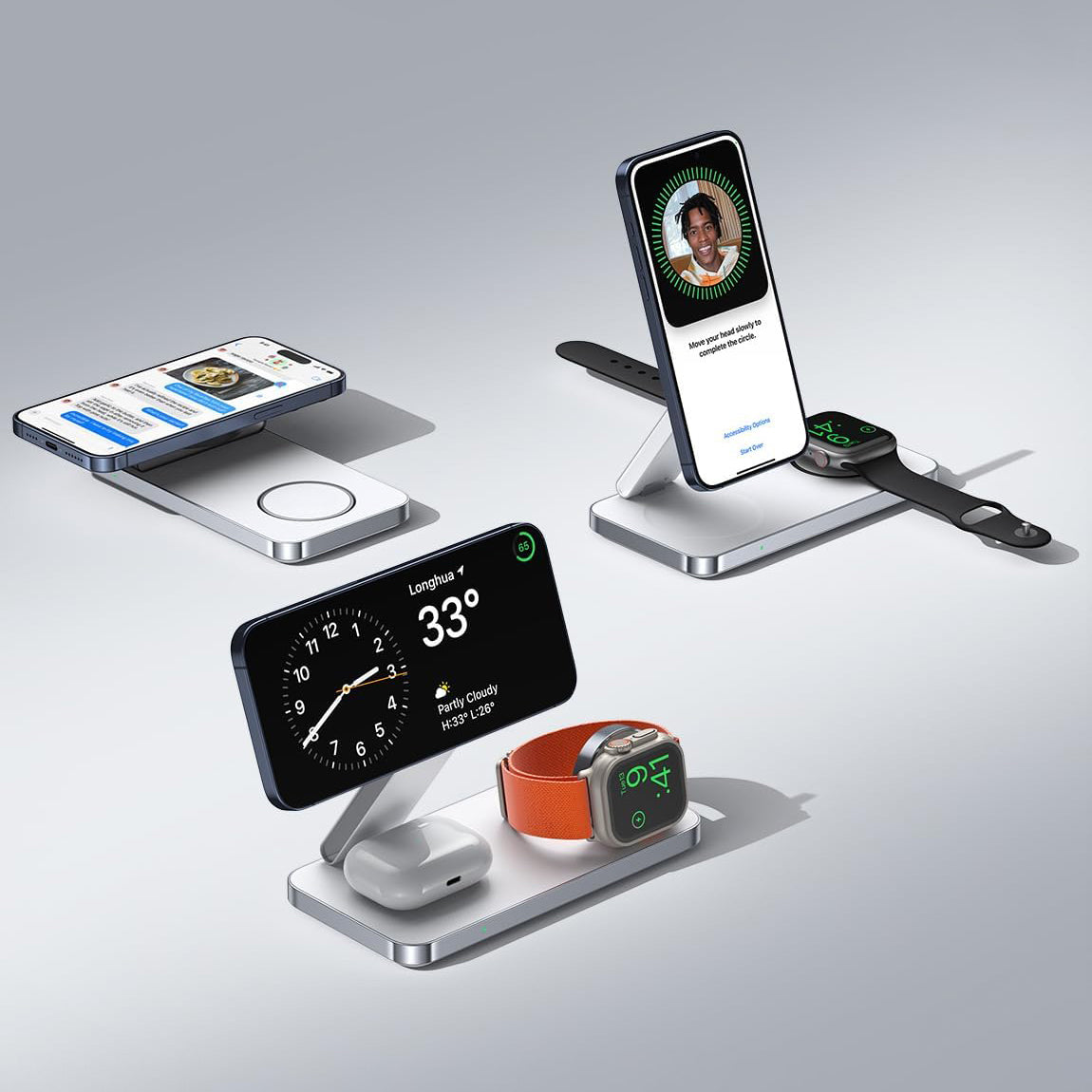 3-in-1 Charging Station