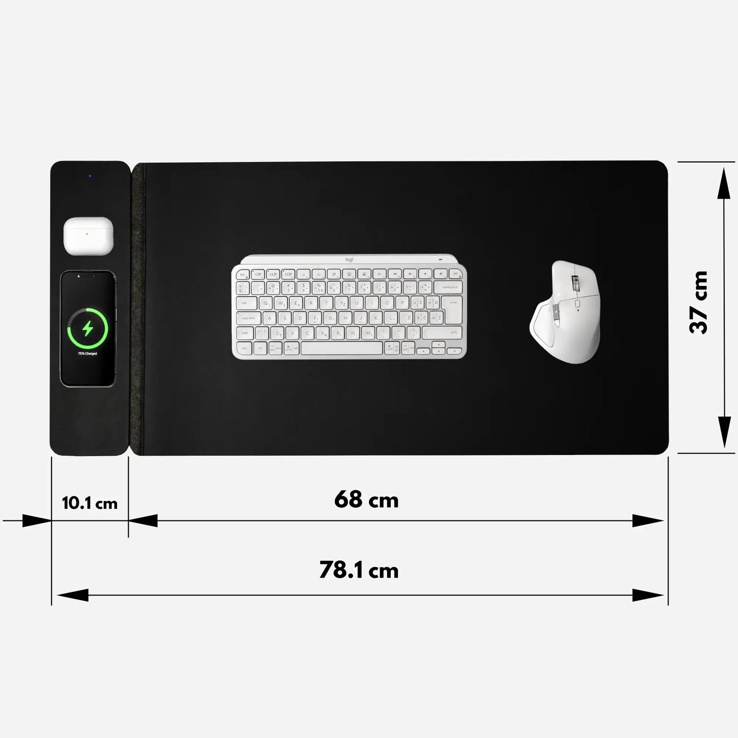 Wireless Charging Mouse Mat
