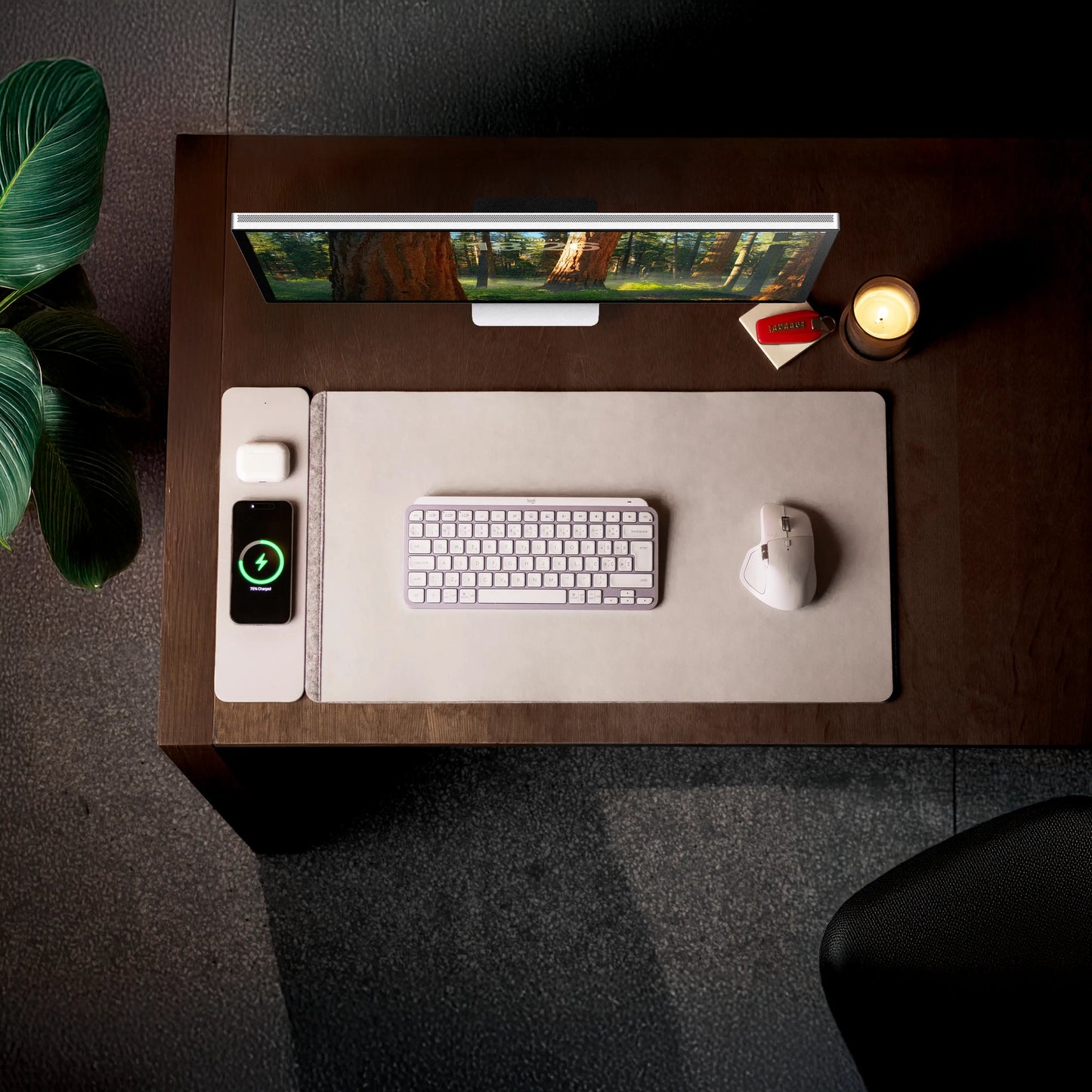 Wireless Charging Mouse Mat