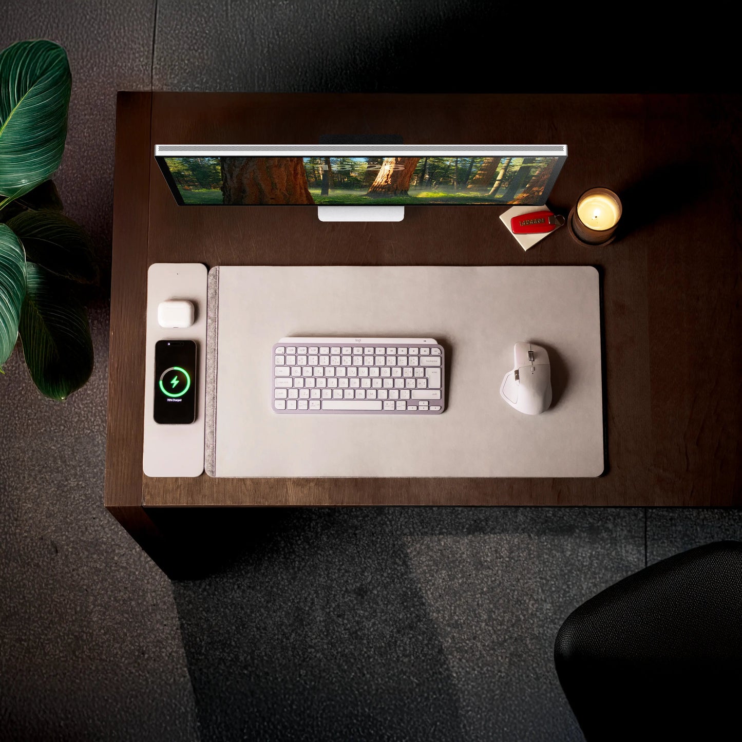Wireless Charging Mouse Mat