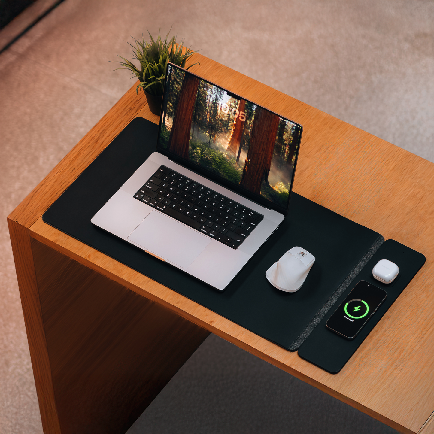 Wireless Charging Mouse Mat