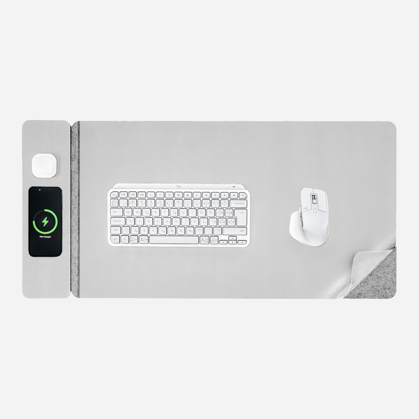 Wireless Charging Mouse Mat